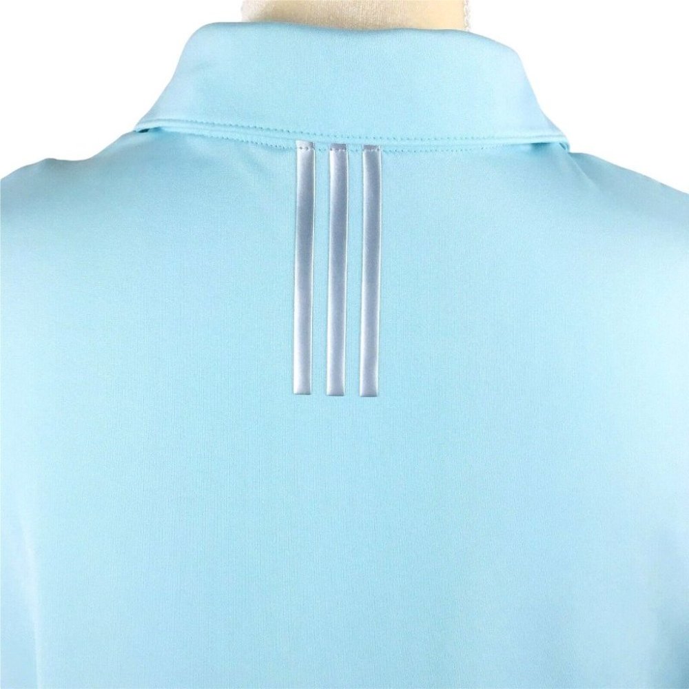 Adidas Women's Sleeveless Golf Polo Top Size L Blue and pink. - Picture 7 of 12